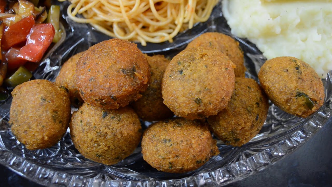 عمل فلافل العدس بطريقة سريعة و سهلة
