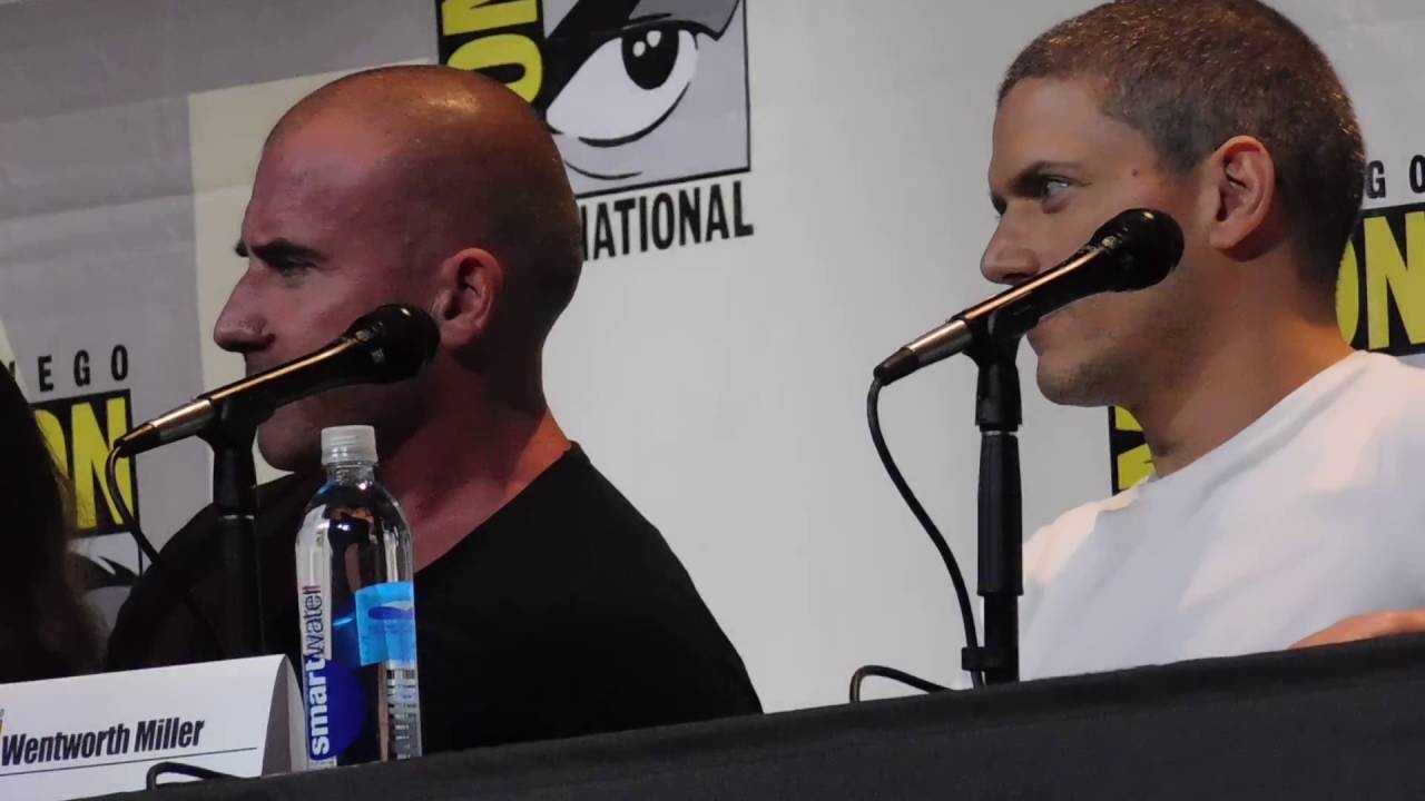 Prison break revival (Dominic Purcell, Wentworth Miller, SDCC 2016)
