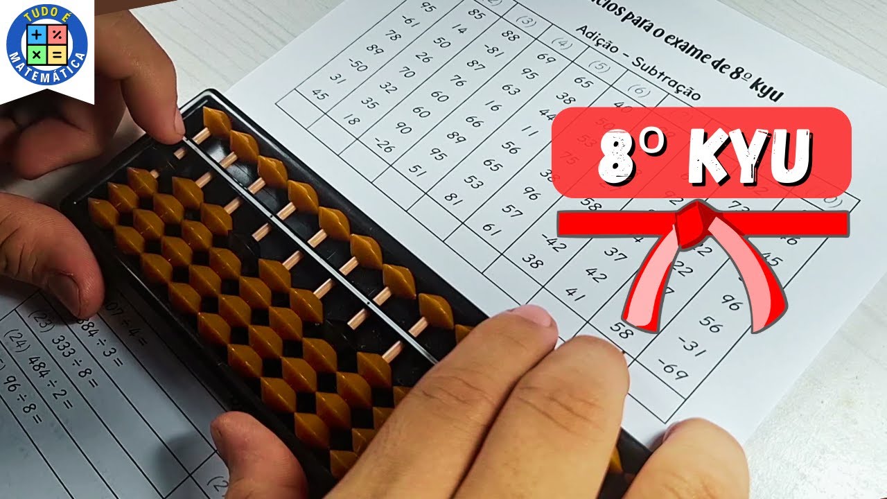 8º kyu de SOROBAN (faixa vermelha)