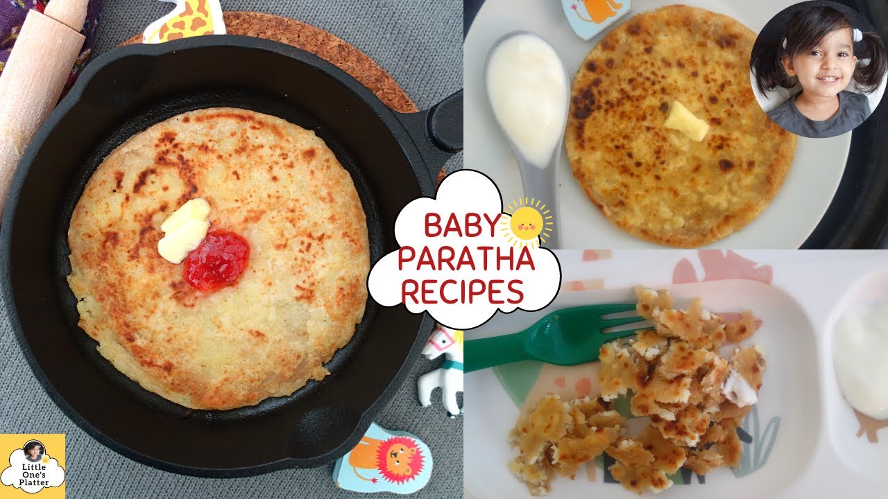How to give paratha to baby | Aloo paratha & paneer paratha for baby | How to make paratha for baby