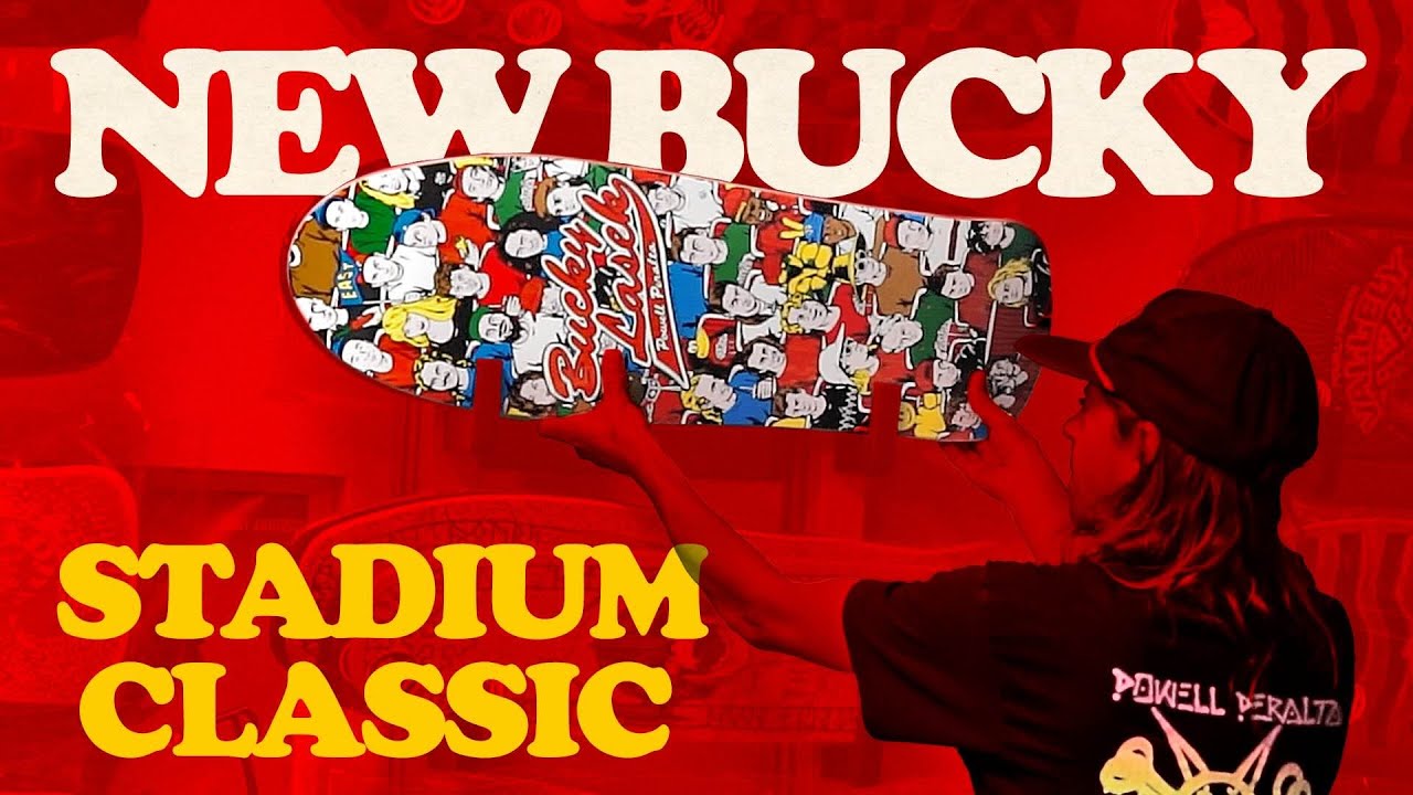 New Bucky 'Stadium' Classic Skateboard
