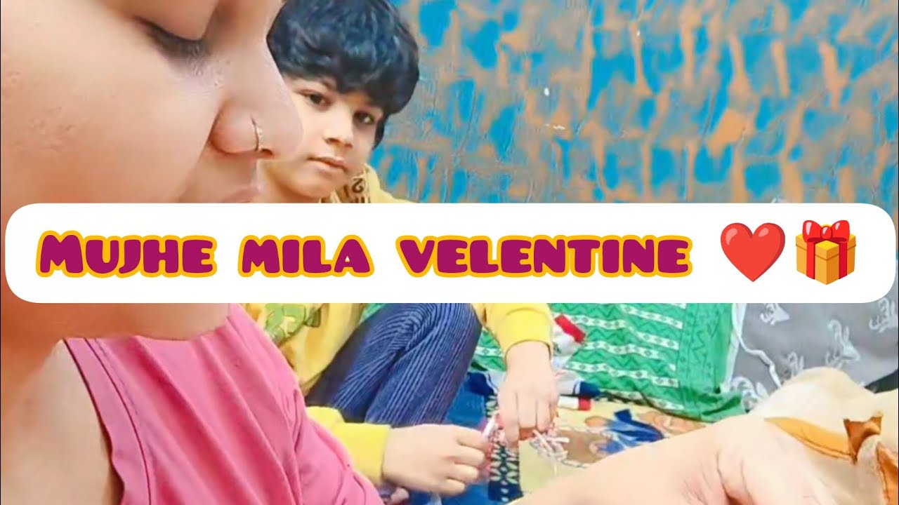 Velentine day gift Mila late mila but bahut sunder mila thanku pati dev❤️😘🥰😍...