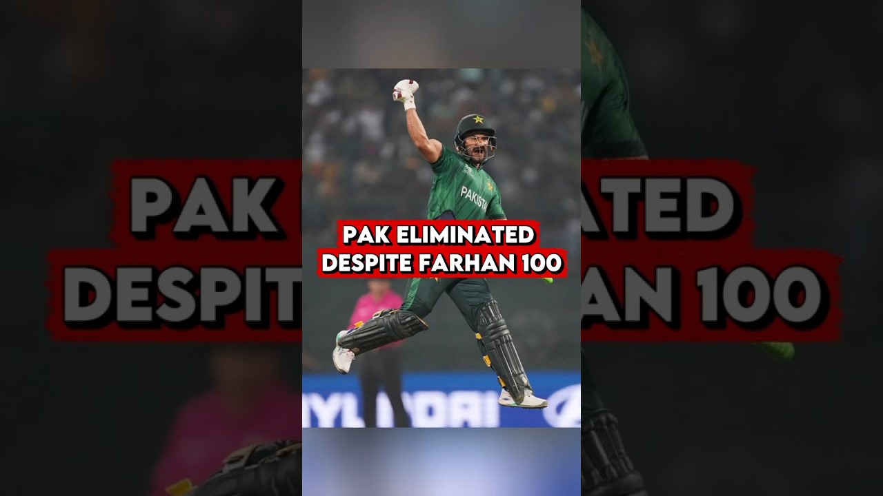 Pakistan Eliminated Even After 5 Run Win vs Sri Lanka