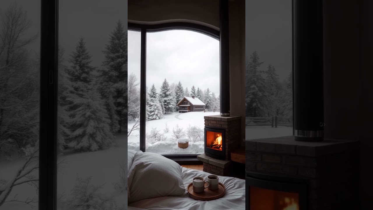 Cannabis-Enhanced Healing Sleep Meditation #snow #cozynights #rainingday