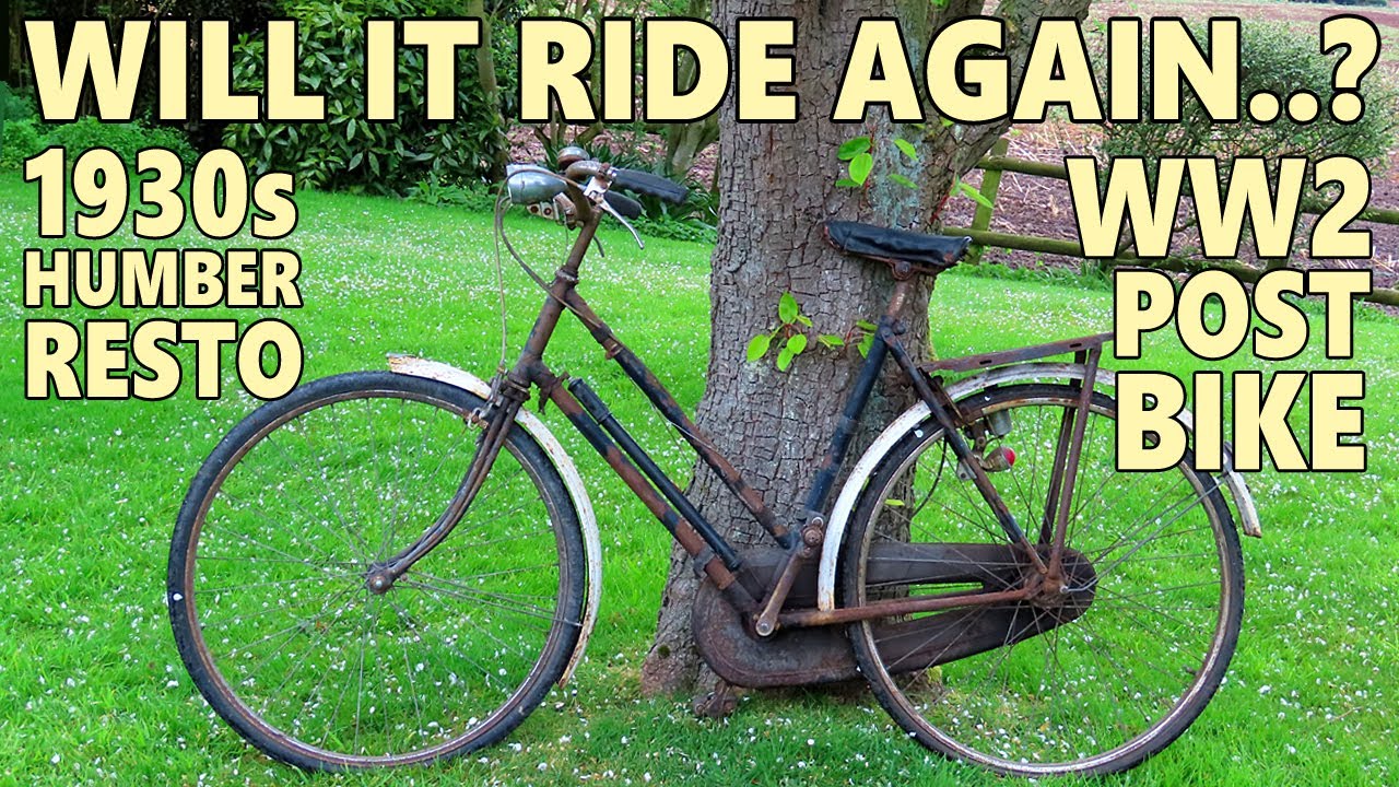 Saving a piece of cycling history! 1930s Humber vintage bike restoration