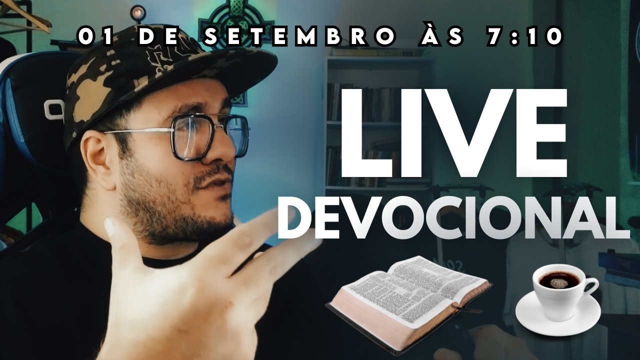 LIVE DEVOCIONAL MATINAL 01 DE SETEMBRO (LIVE RIMA TEOLÓGICA)