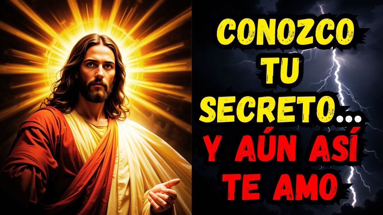 ✅DIOS TE DICE HOY: Conozco tu Secreto… y te Perdoné