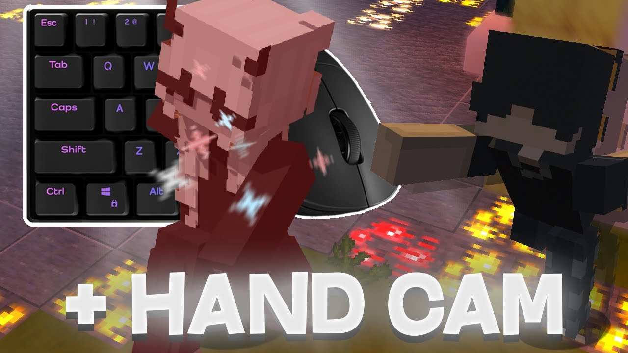 Hive Skywars Keyboard & Mouse ASMR (240 FPS)