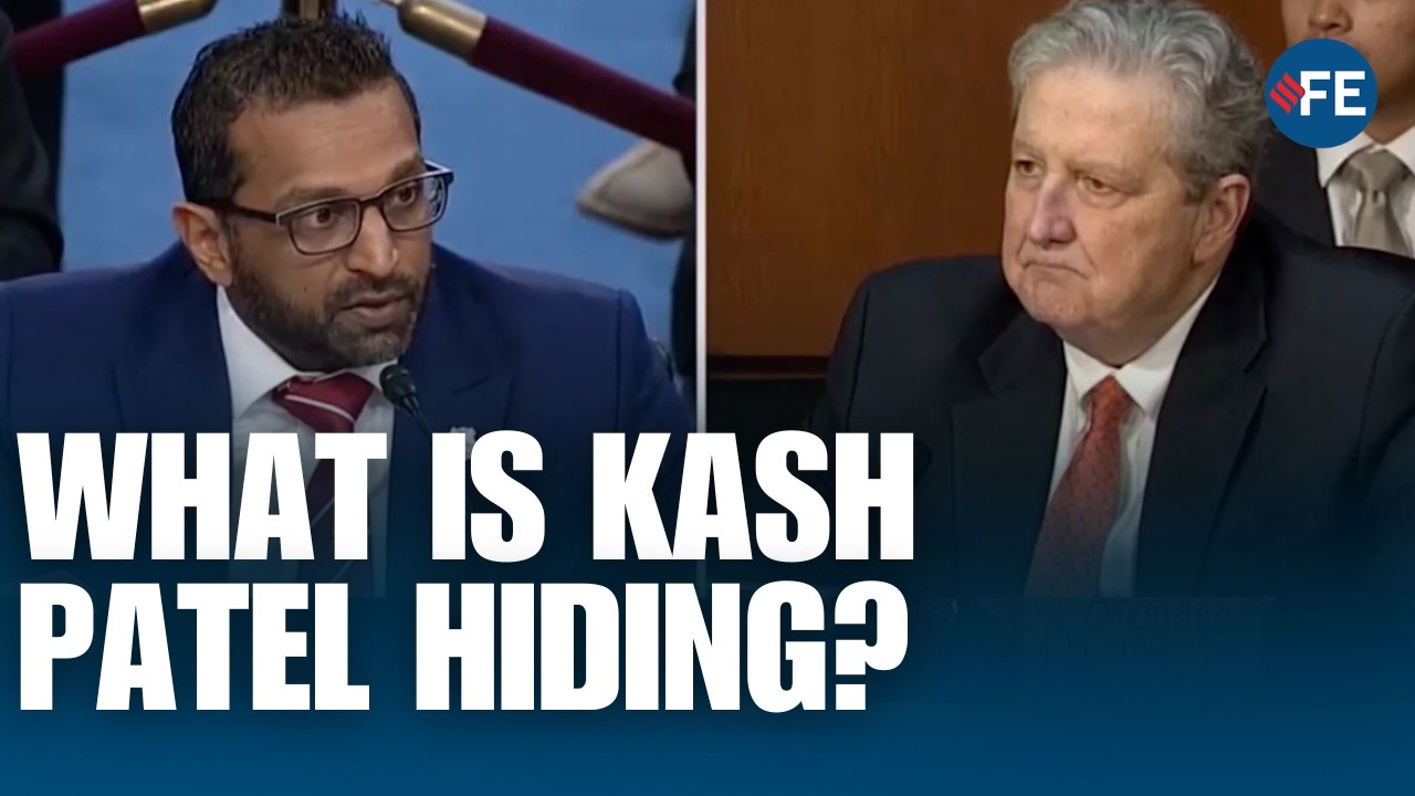 John Kennedy Grills Kash Patel Over Epstein Files in Heated Senate Clash