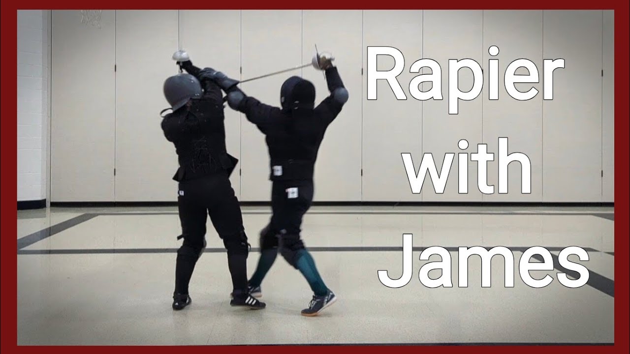 HEMA - James vs. Tanner (Finally!) - Rapier Free Sparring