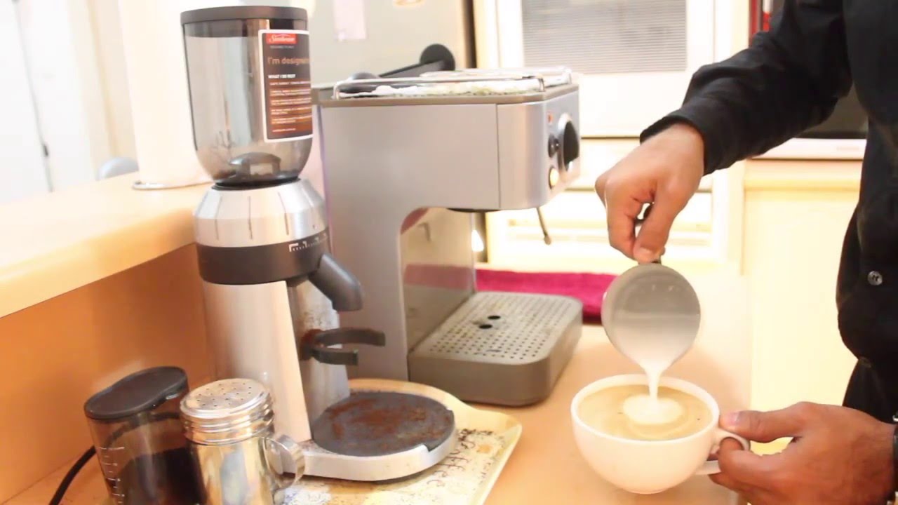 making mocha || استعراض خطوات عمل موكا