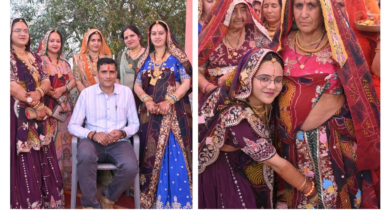 सगीजी का किया समडोला 🥰और गाये गीत🤗 #rajasthani#shekhawati#geet#viralvideo#trending 