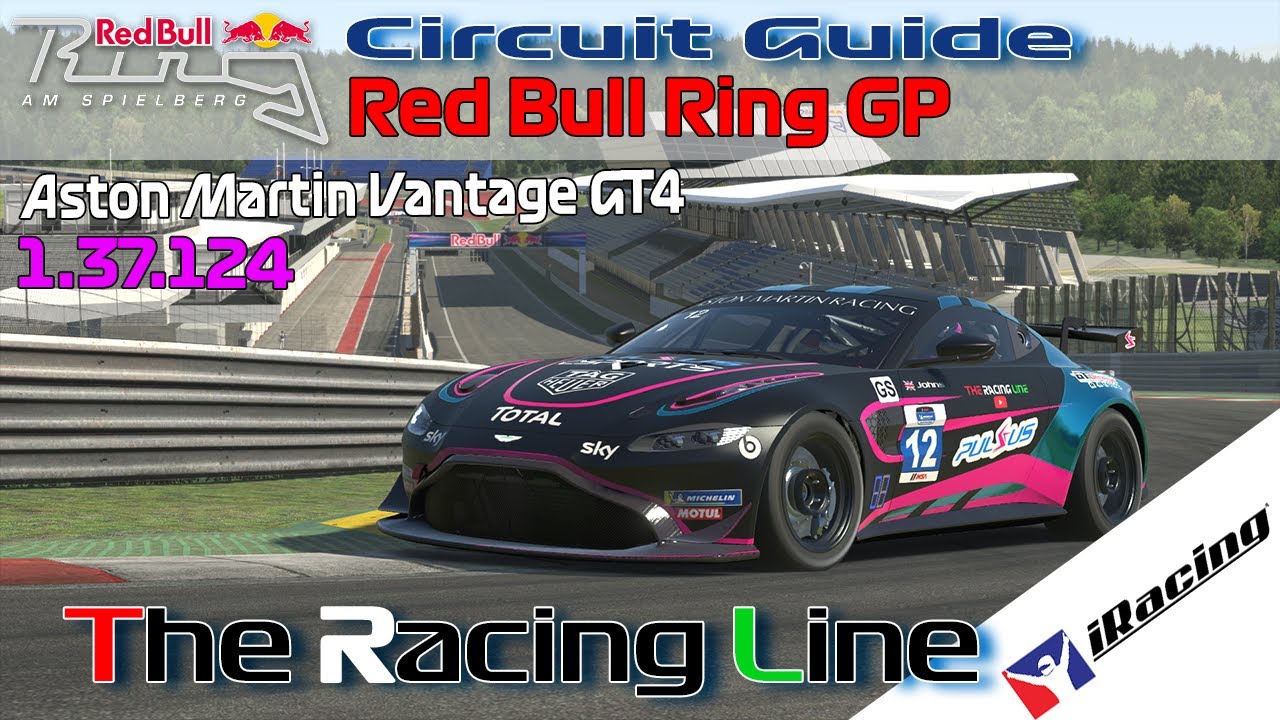 iRacing | Aston Martin Vantage GT4 | Circuit Guide - Red Bull Ring GP - 1:37.124 - Week 1