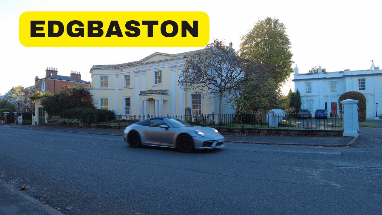 MOST EXPENSIVE HOMES | EDGBASTON BIRMINGHAM | CARPENTER ROAD | WELLINGTON ROAD | TOWN AND CITY WALKS