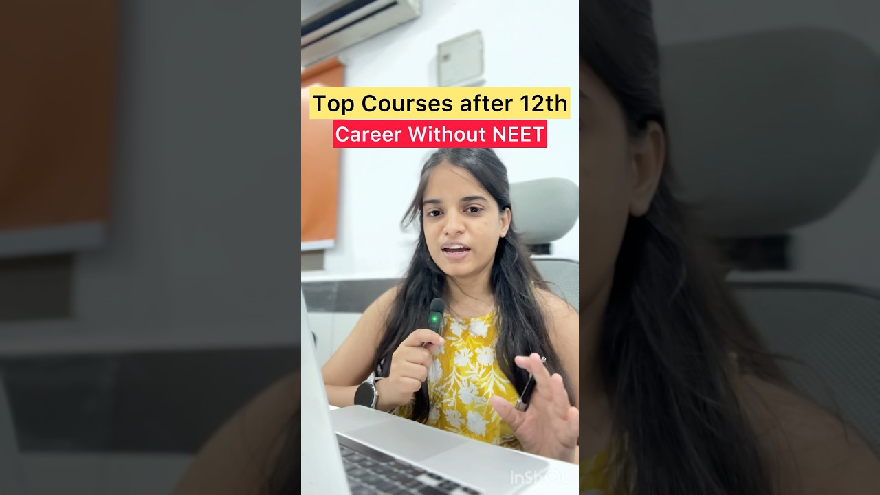 Top 5 High paying courses after 12th without NEET #PCB #class12 #career #cuet