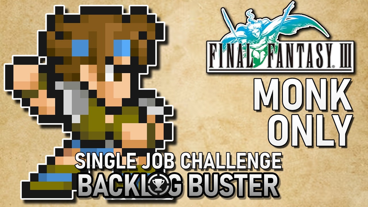 Can You Beat Final Fantasy 3 Using Only Monks?
