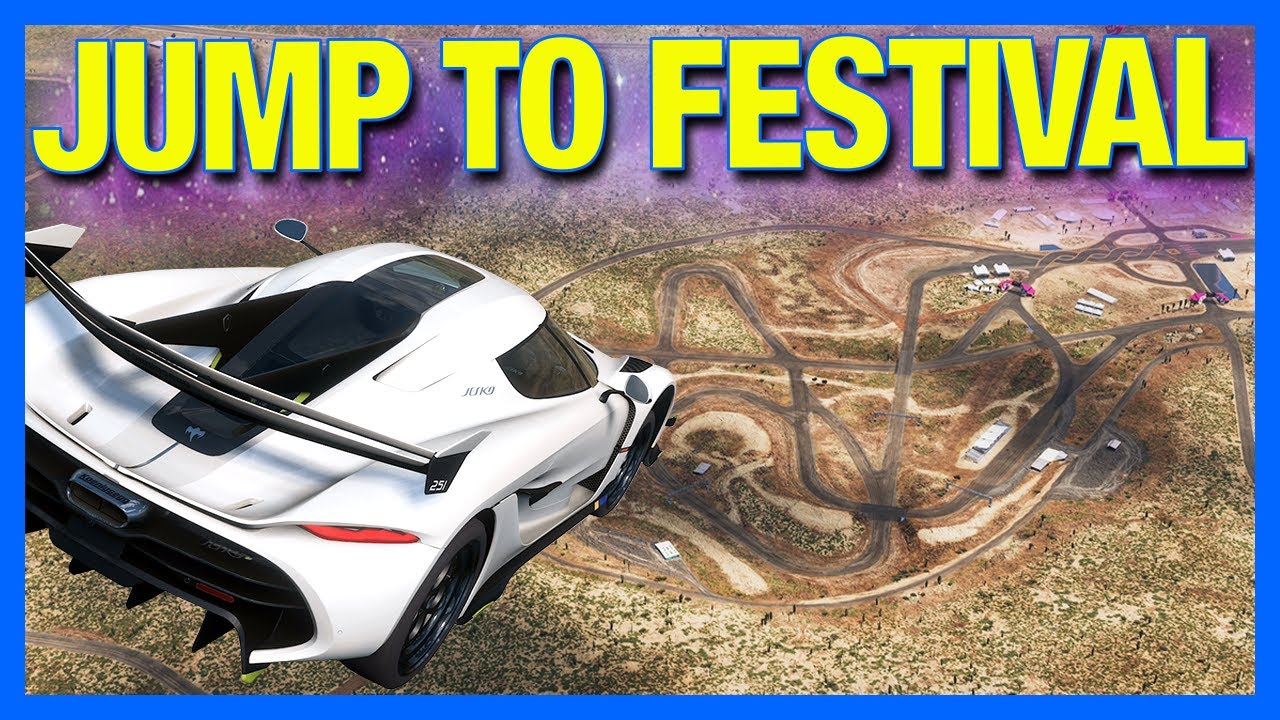 Forza Horizon 5: Jump to the Festival!! (FH5 Car Launcher)