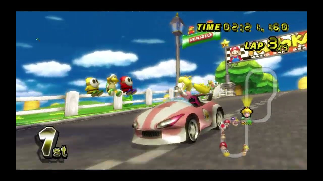 unlocking everything in mario kart wii pt. 2 | 50cc flower cup 2 star rank