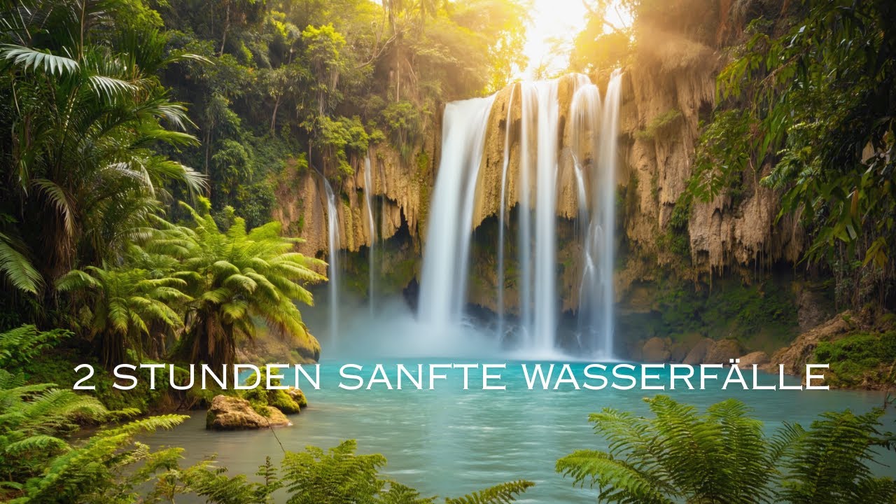 &ldquo;2 Stunden Sanfte Wasserf&auml;lle &ndash; Beruhigendes Video f&uuml;r Demenz, Alzheimer und Betreuer&rdquo;