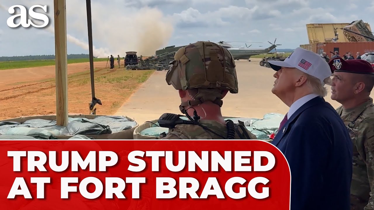 TRUMP left shocked by SPECIAL FORCES operations demonstrations at FORT BRAGG