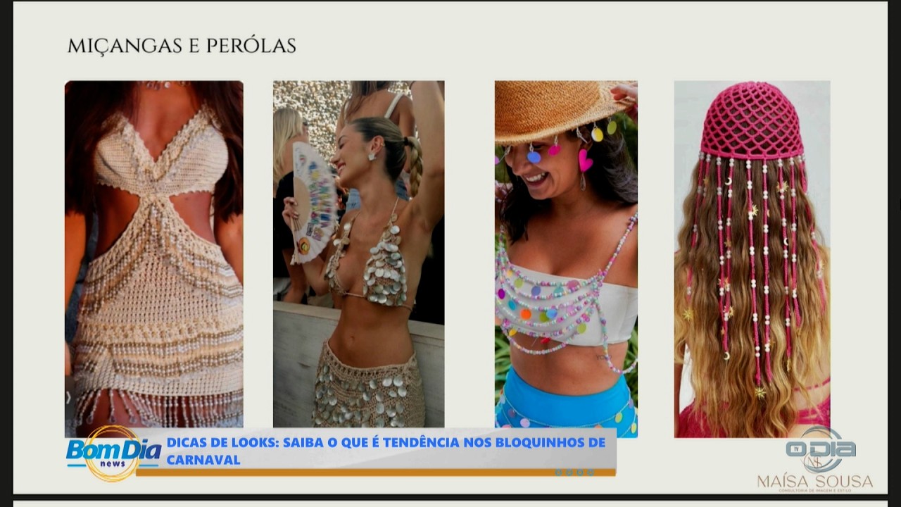 Consultora moda dá dicas de looks e mostra que é tendência nos bloquinhos de carnaval 11 02 2026