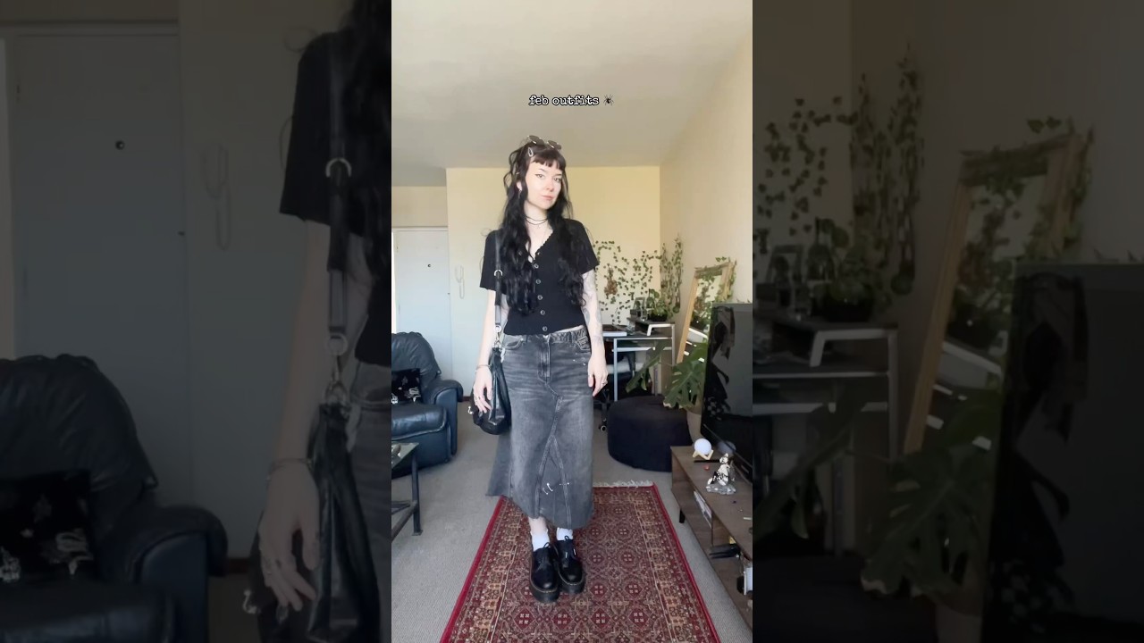 feb outfits 🕷️ #outfits #ootds #outfitideas #altfashion #pinterestaesthetic