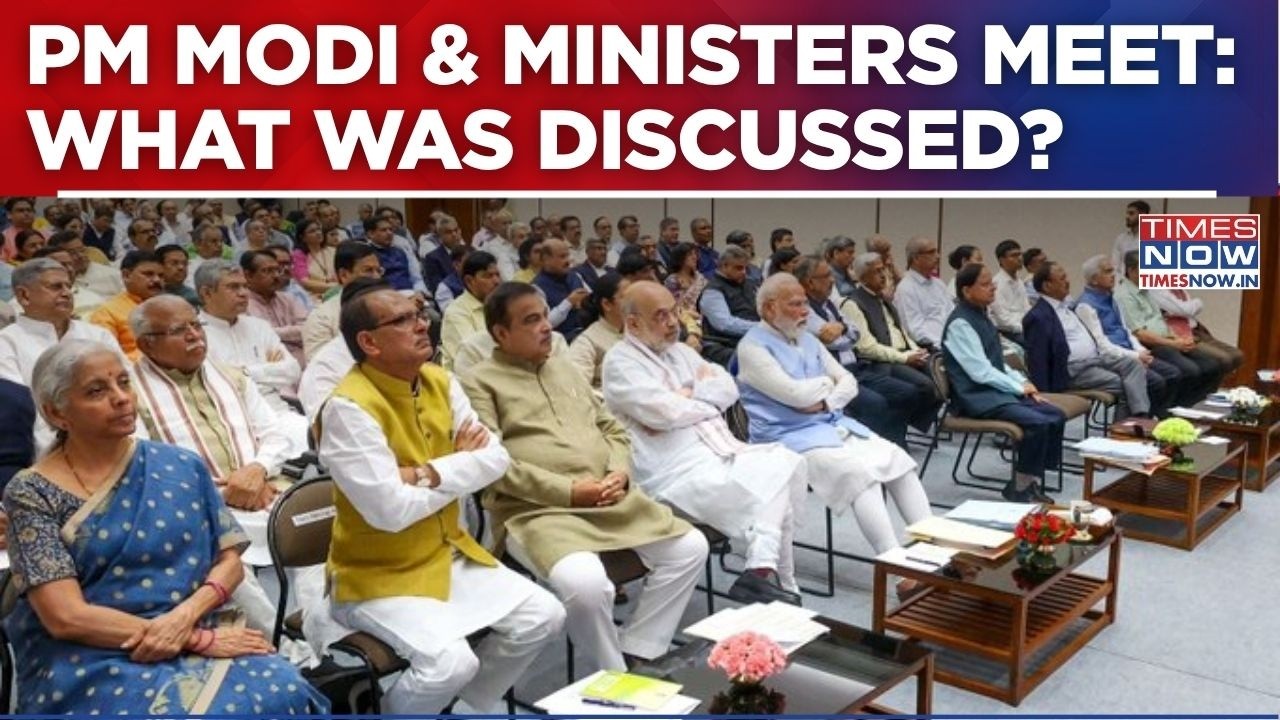 PM Modi Shares Glimpses Of &lsquo;Fruitful&rsquo; Council Of Ministers Meet | Here's What All Was Discussed