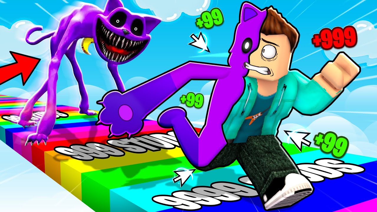 ROBLOX CATNAP RACE CLICKER😱!! *SCARY*