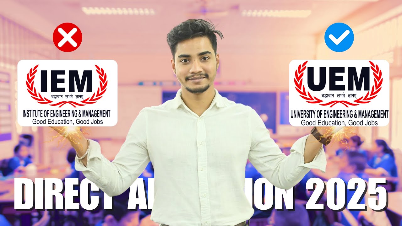 Which is Better – IEM or UEM Kolkata? Real Talk for 2025 Admissions | Honest Placements Reviews🤬