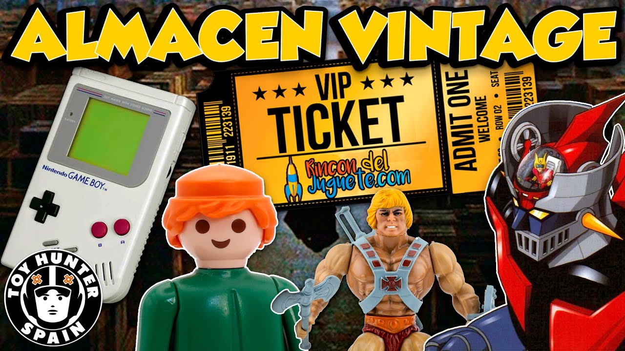 ALMACEN SECRETO de JUGUETES VINTAGE-EL RINCON DEL JUGUETE-VIDEOJUEGOS RETRO-MERCADILLO-TIANGUIS-FLEA