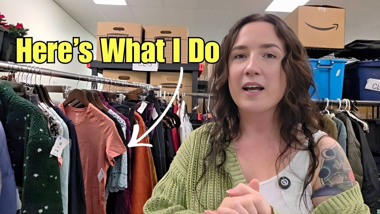 Goodwill Opening Thrift Haul to Sell on Ebay, Poshmark, and Depop