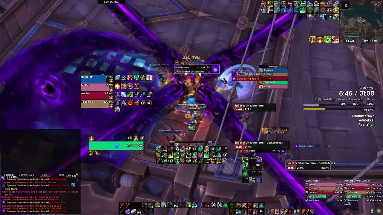 TWW Season 1 +13 Dawnbreaker Brewmaster POV