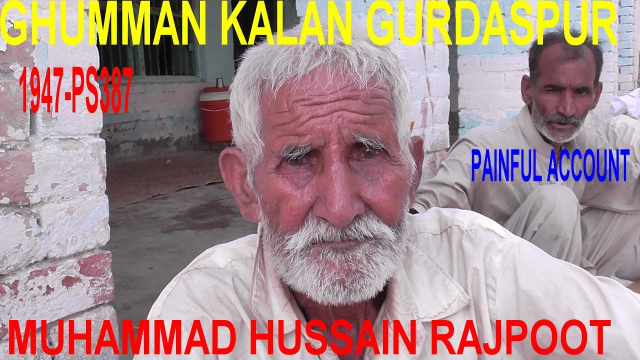 Ghuman Kalan To Chak 86 GB Gralla II 1947 Partition Of Punjab