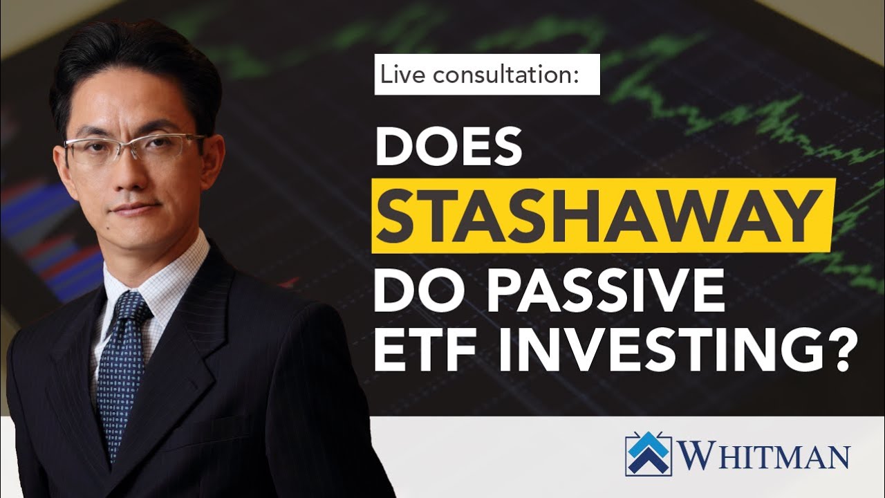 Which type of ETF investing does StashAway offer: active or passive?