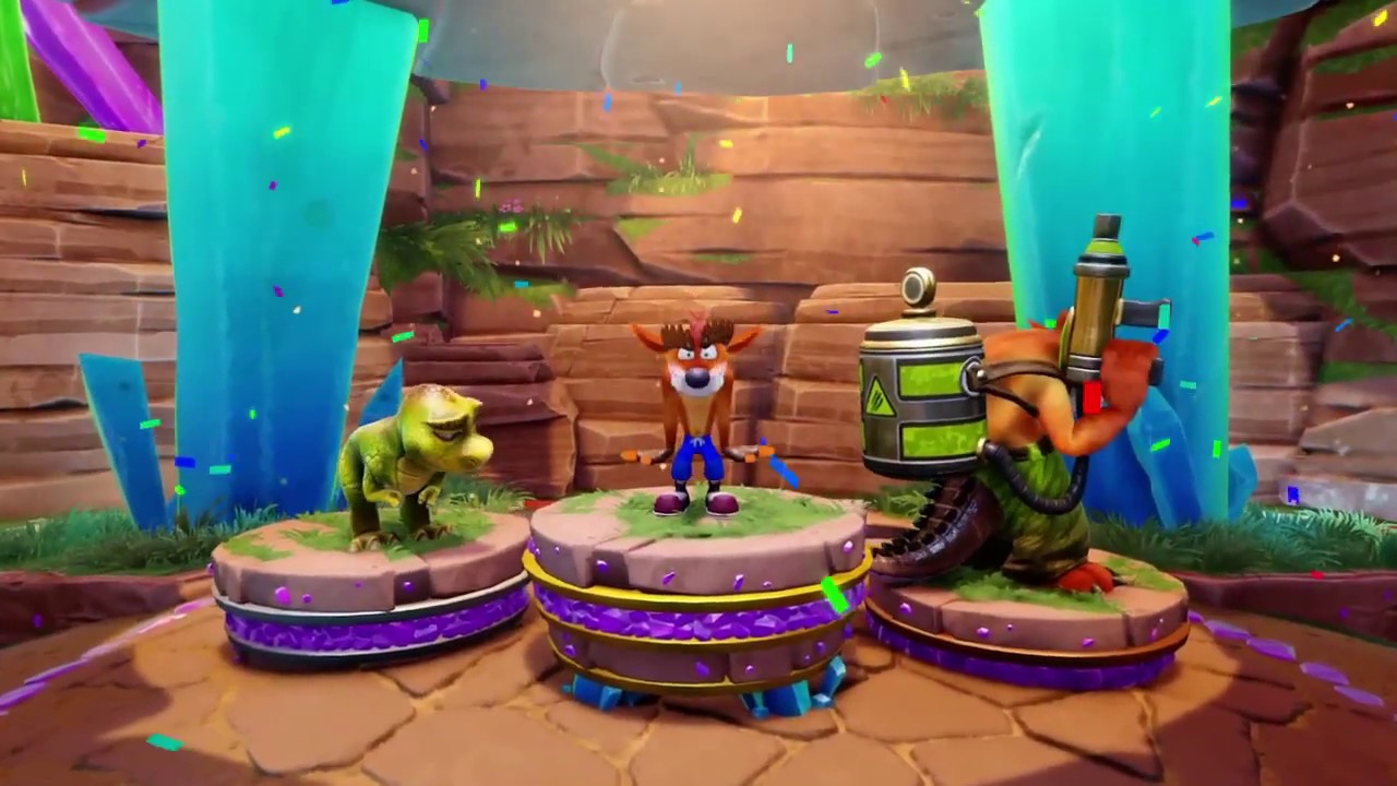 CTR Nitro Fueled -  Aku Cup as Fake Crash (Hard Mode) (PS4)