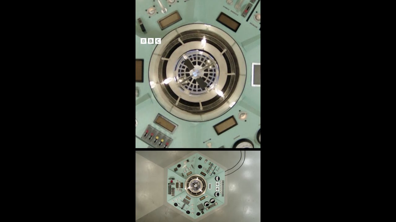 Could you design a TARDIS console from bits on your desk? 🟦 #DoctorWho #shorts