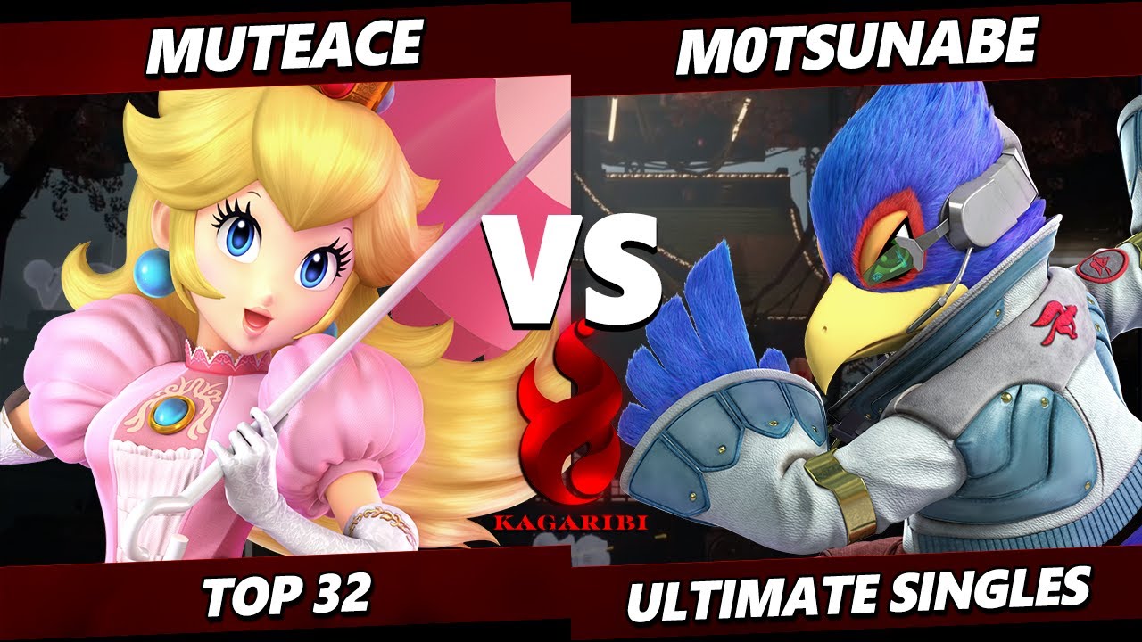 Kagaribi 13 - MuteAce (Peach) Vs. M0tunabE (Falco) Smash Ultimate - SSBU