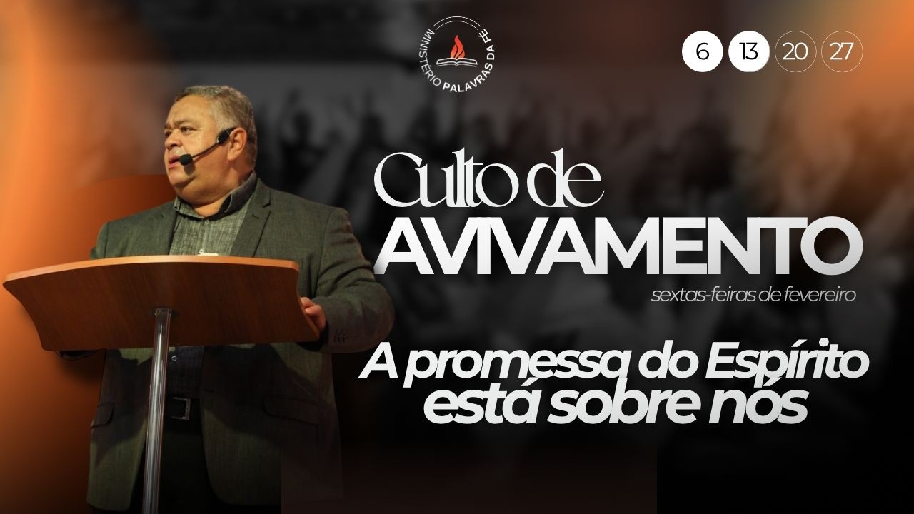 2º CULTO DE AVIVAMENTO - RAFAELA NASCIMENTO - MINISTÉRIO PALAVRAS DA FÉ 13/02/2026