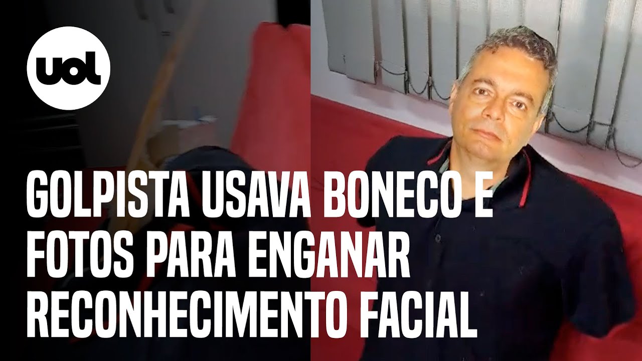 Golpista usava boneco e fotos de vítimas para driblar reconhecimento facial de bancos; veja