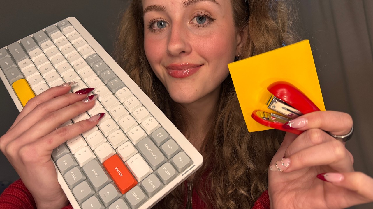 ASMR Secretary Roleplay… But You’re the Supplies 🗂️ Soft Spoken Personal Attention for Sleep