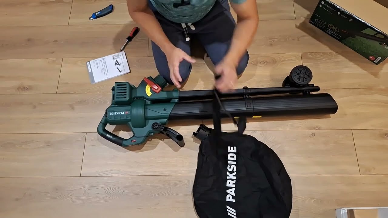 Parkside 40V Leaf Blower and Vacuum - PLSBA 40-Li A1