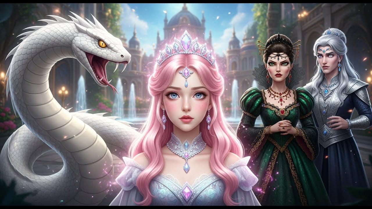 Stepdaughter and white snake | urdu stories  #fairytalesstory #urdufairytales