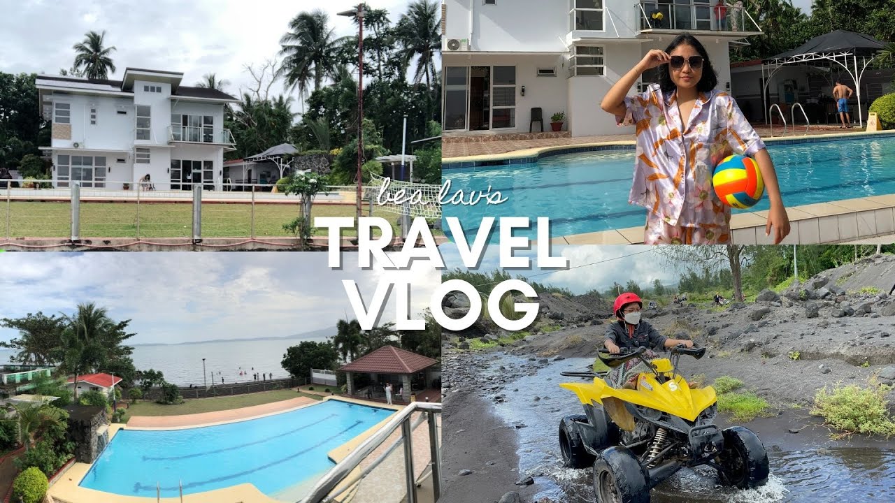 TRAVEL VLOG: When in Albay (WE RENTED A VILLA!)