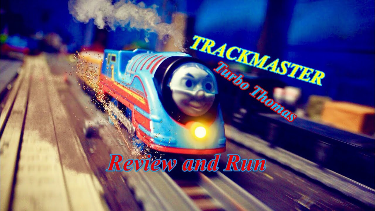 Thomas and friends TRACKMASTER TURBO THOMAS Toy Train Review and Run