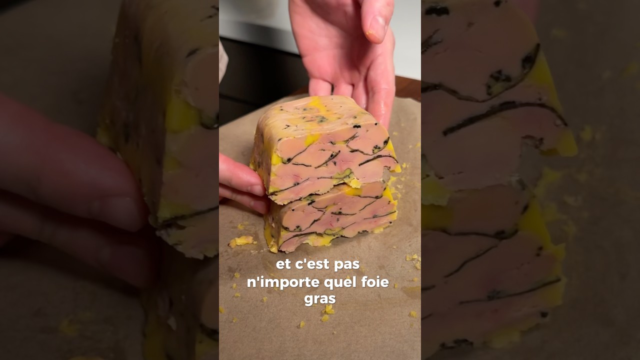 RECETTE DE CHEF POUR LES F&Ecirc;TES &Eacute;PISODE 15 : FOIE GRAS MARBR&Eacute; 👀🎄Part 1 #recette #chef #cuisine