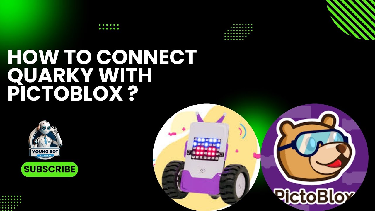 How to connect a Quarky Robot With Pictoblox