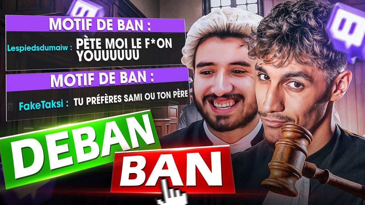 ON R&Eacute;AGIT &Agrave; VOS DEMANDES DE D&Eacute;BAN ⚖️ (Tribunal Des Bannis) Avec Sami