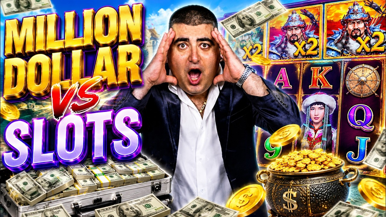 I Risked $1,000,000 Total On High Limit Slots&hellip; INSANE!