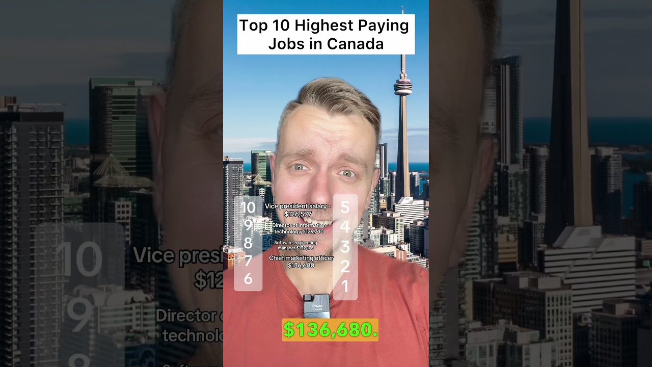 10 самых высокооплачиваемых профессий в Канаде