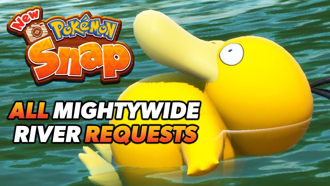 New Pokémon Snap All Mightywide River Requests Guide | Belusylva Island